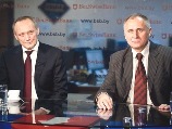Онлайн-дебаты кандидатов в президенты Беларуси фото на свйте Валерия Левоневского