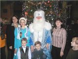 На празднике
